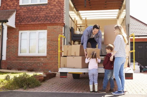 Local Greenwich removals company planning a residential move with route and access considerations