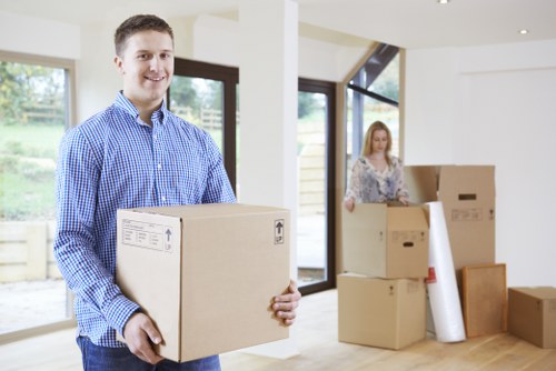 Office removals planning in Greenwich town centre
