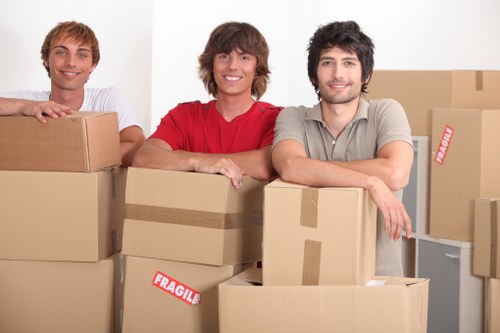 Greenwich property types including flats and terraced houses for removals