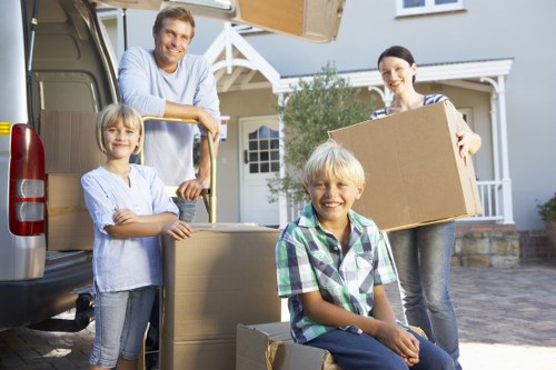 Packing and loading service for a Greenwich apartment move