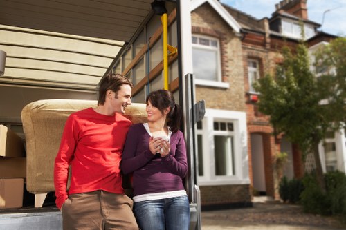 Booking confirmation and service paperwork for a removal company