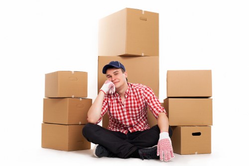 Greenwich apartment move with careful loading and access planning
