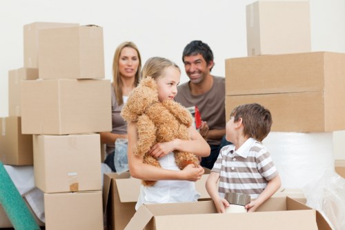 Commercial removals preparation in Greenwich for office relocation